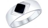 Серебряное кольцо SOKOLOV 94012012_s с эмалью