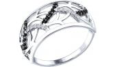 Серебряное кольцо SOKOLOV 94012223_s с фианитами