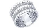 Серебряное кольцо SOKOLOV 94012379_s с фианитами