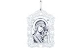 Женская серебряная иконка SOKOLOV 94100229_s