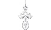 Детский серебряный православный крестик с распятием SOKOLOV 94120106_s