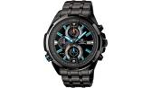 Мужские японские наручные часы Casio Edifice EFR-536BK-1A2 с хронографом