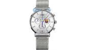 Мужские швейцарские наручные часы Maurice Lacroix EL1088-SS002-120-1 с хронографом
