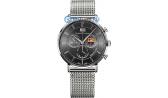 Мужские швейцарские наручные часы Maurice Lacroix EL1088-SS002-320-1 с хронографом