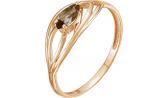 Золотое кольцо Ювелирные Традиции K120-3829TR с раухтопазом