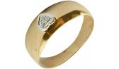 Золотое кольцо Ювелирные Традиции K132-4054 с фианитами