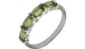 Серебряное кольцо Ювелирные Традиции K620-009Hr с хризолитами