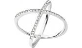 Стальное кольцо Michael Kors MKJ4136040 с кристаллами Swarovski