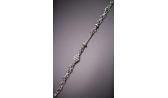 Серебряный браслет цепь Catena N-1053_c с фианитами