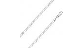 Мужская серебряная цепочка на шею Национальное Достояние NC-22-012-3-0-80 с плетением фигаро