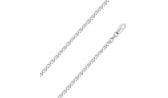Серебряная цепочка на шею Национальное Достояние NC-22-050-3-0-60 с панцирным плетением