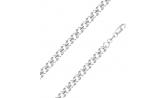 Серебряная цепочка на шею Национальное Достояние NC-22-076-3-0-80 с плетением двойной ромб