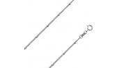 Серебряная цепочка на шею Национальное Достояние NC-22-084A-3-0-40 с плетением перлина
