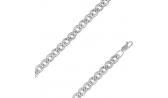 Серебряная цепочка на шею Национальное Достояние NC-22-200-3-0-50 с плетением нонна