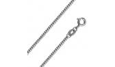 Серебряная цепь на шею Эстет NC22-002350 с панцирным плетением