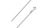 Серебряная цепь на шею Эстет NC22-046340 с плетением улитка