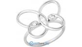 Серебряное кольцо Nina Ricci NR-701742711080 с цирконием