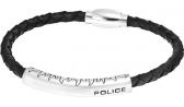 Мужской кожаный браслет Police PJ.25571BLB/01-L