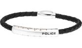 Мужской кожаный браслет Police PJ.25571BLRG/02-L