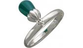 Серебряное кольцо Эстет R6K450062 с хризопразом
