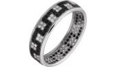 Серебряное кольцо Национальное Достояние S1-394-4-nd с фианитами