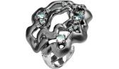 Серебряное кольцо Algenda SET1-R с топазом, топазами