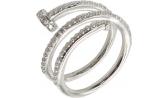Серебряное кольцо Воронин Голд SK10792-11 с фианитами