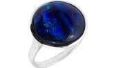 Серебряный перстень Национальное Достояние SR000919C-6-1-nd с кварцем, кристаллом