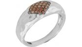 Серебряное кольцо Национальное Достояние SR2065-1-nd с цирконами