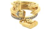 Латунное наборное кольцо Juicy Couture WJW501/710 с цирконием