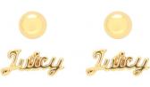 Латунные серьги шарики Juicy Couture WJW71009/712