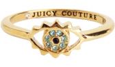 Латунное кольцо Juicy Couture YJRU8131/GOLD с эмалью, цирконием