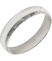 Серебряное обручальное кольцо Русское Золото 00010033-6