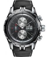 Мужские швейцарские механические наручные часы Edox 01121-357NNIN с хронографом
