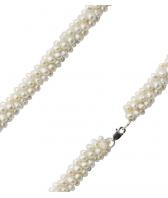 Колье бусы De Fleur 01411S1D4 с жемчугом