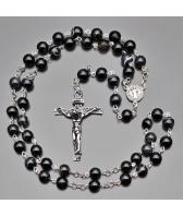 Стальное колье бусы с подвесками Rico La Cara 0161-rlc с агатом