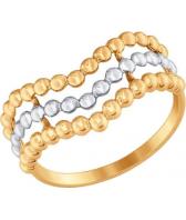 Золотое кольцо SOKOLOV 017592_s