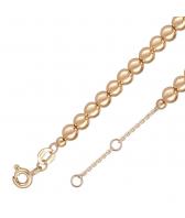 Золотой браслет цепь Эстет 01B012097