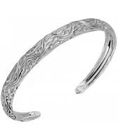 Серебряный жесткий браслет ESTET Moscow 01B051913