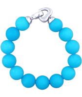 Браслет бижутерия из натуральных камней Эстет 01B452301-1 с кварцем