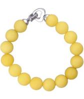 Браслет бижутерия из натуральных камней Эстет 01B452301-7 с кварцем