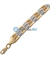 Золотой браслет цепь Эстет 01B760595