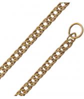 Золотая цепочка на шею Эстет 01C7100330 с панцирным плетением