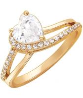 Золотое кольцо Эстет 01K116244 с фианитами