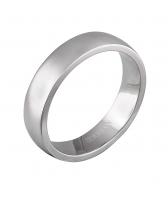 Обручальное парное кольцо из белого золота Эстет 01O020369