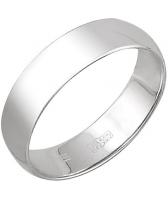 Обручальное парное кольцо из белого золота Эстет 01O020381