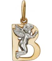 Золотой кулон Эстет 01P06399V