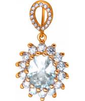 Серебряный кулон Эстет 01P1510758A c фианитом