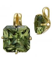 Золотой кулон Эстет 01P238176