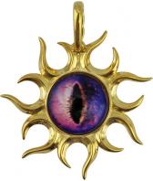 Серебряный кулон Эстет 01P252684ALIL c ювелирным стеклом